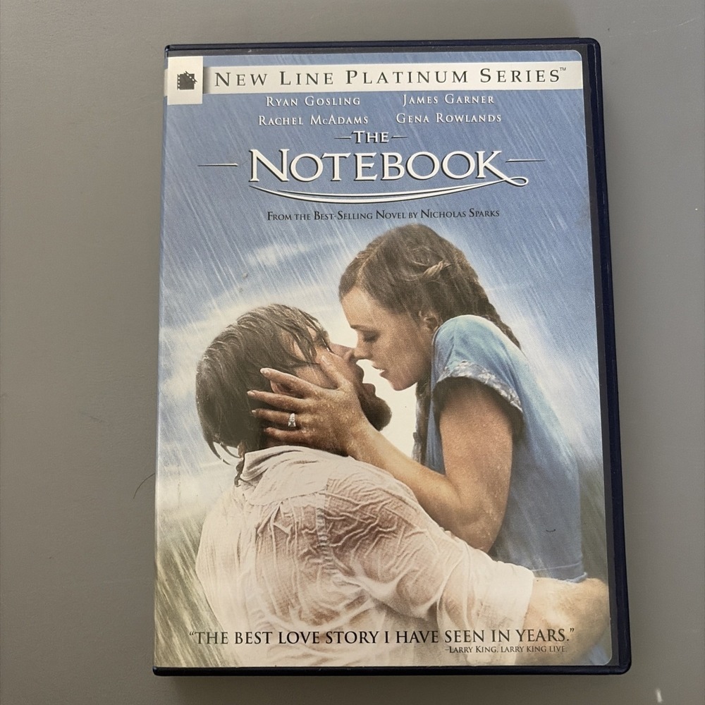 The Notebook (DVD, 2004) Ryan Gosling Rachel McAdams Movie